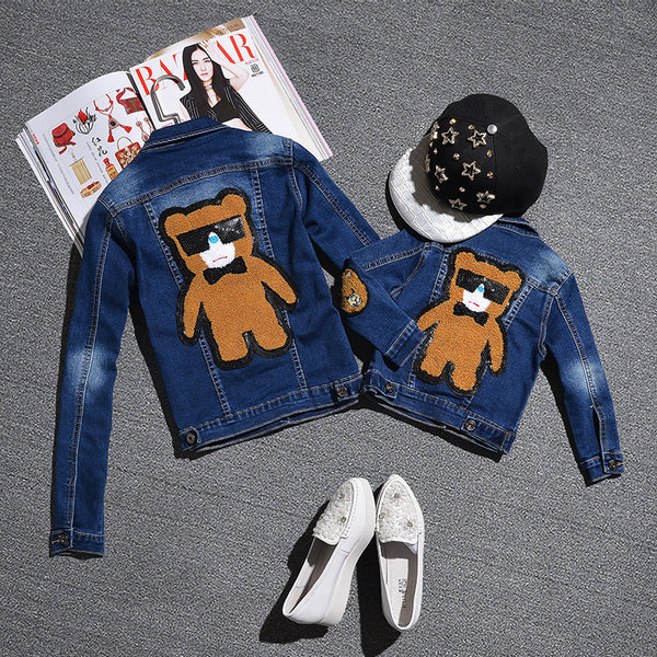 Seasonal Denim Coat Jackets