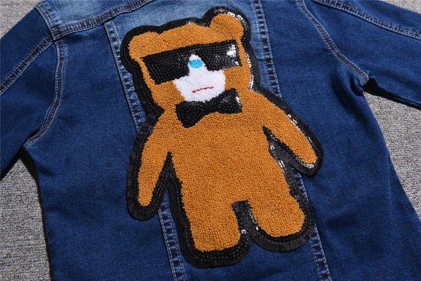Seasonal Denim Coat Jackets