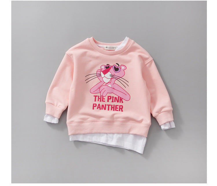 Adorable Pink Panther Theme Sweater