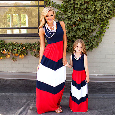 Striped & Elegant Matchy Dresses