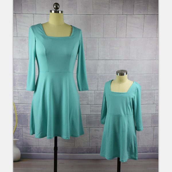 Mom & Daughter Casual Terno Dress