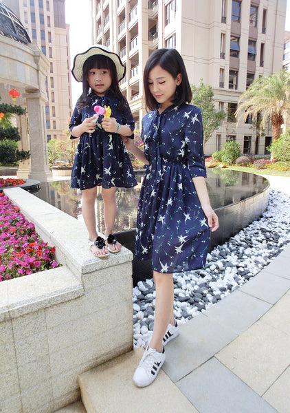 Summer Style Mother & Daughter Casual Dress