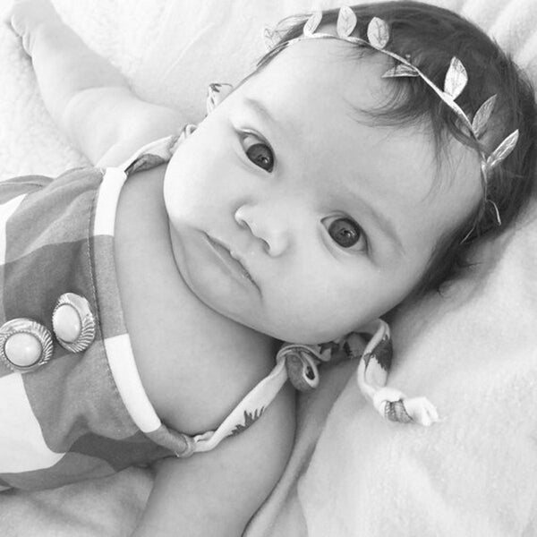 Gold Leaf Headband Set