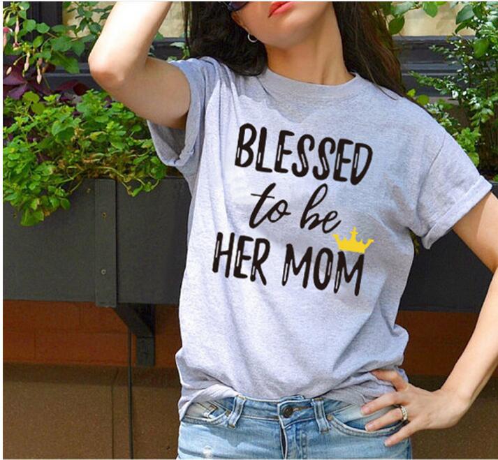 Lovely Quote-Print Shirts