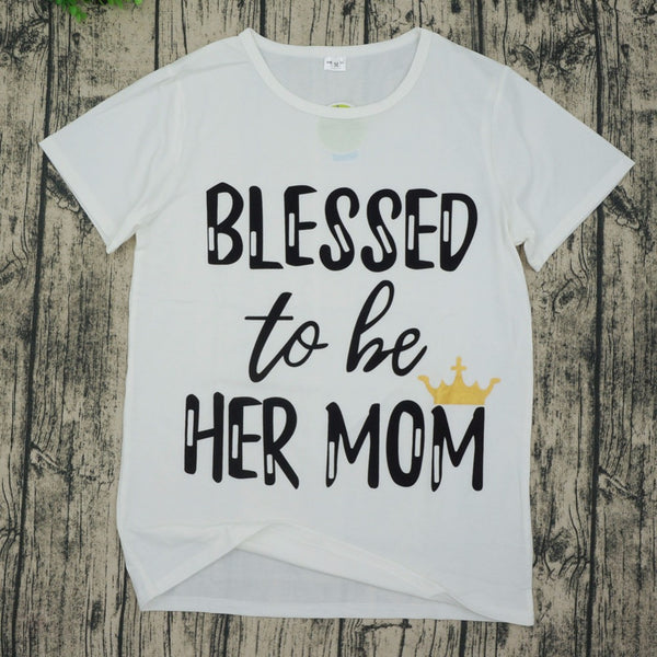 Lovely Quote-Print Shirts