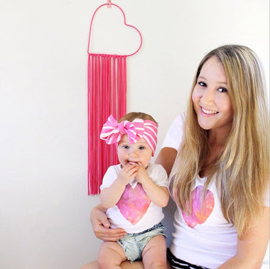 Printed Heart Shaped T-shirts