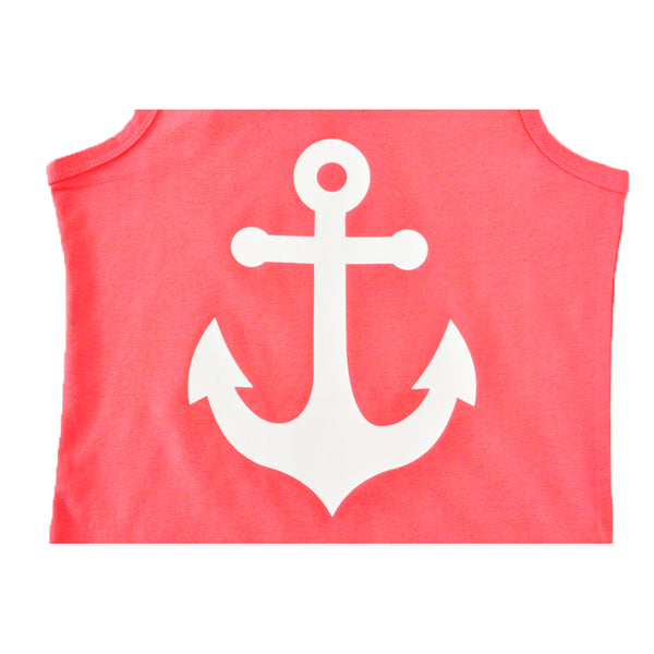 Printed Anchor Tank Top