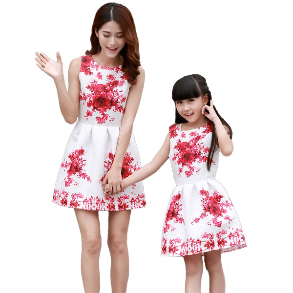 Retro & Butterfly Printed Dress