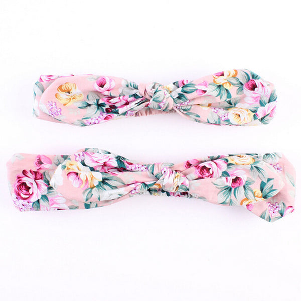 Mommy & Baby Hair Band Bow Knot Accessories