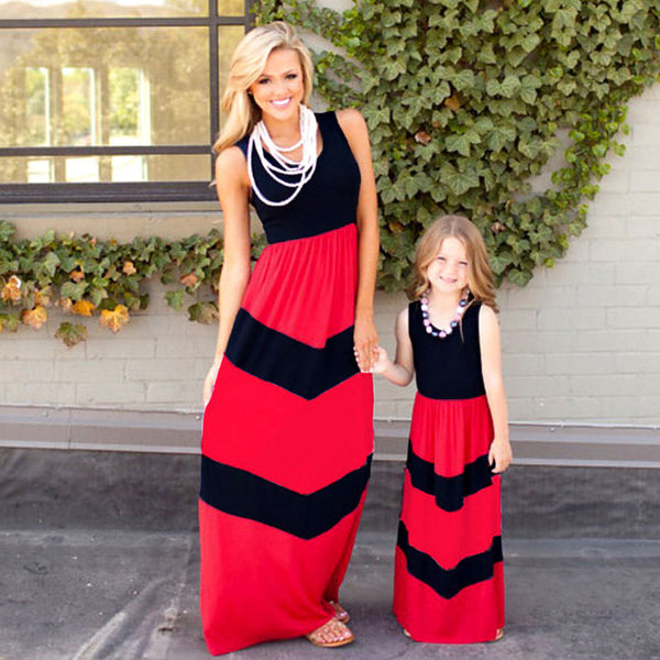 Striped & Elegant Matchy Dresses